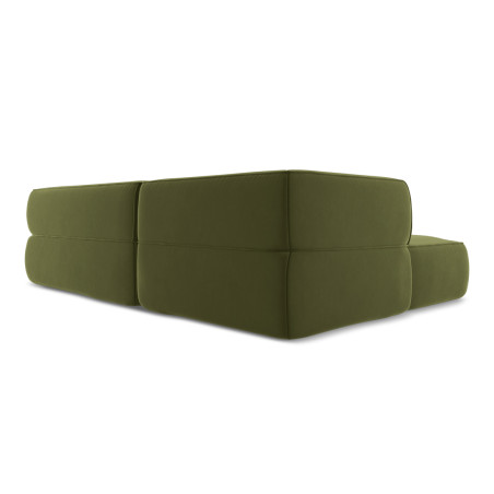 Sofa d'angle Liko Velours Olive