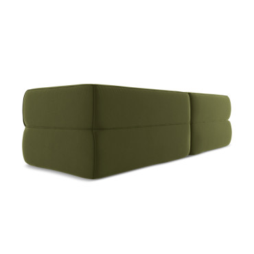 Sofa d'angle Liko Velours Olive