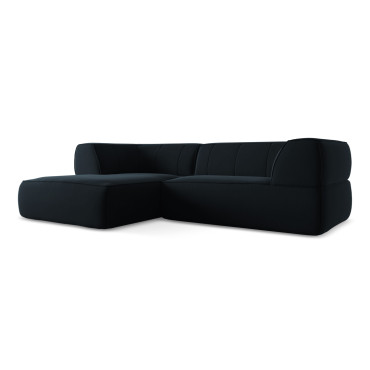 Sofa d'angle Liko Velours Royal blue