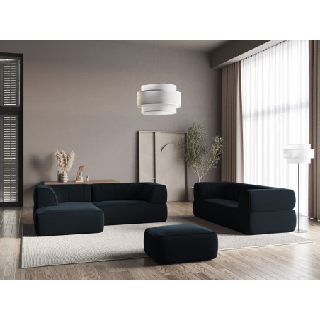 Sofa d'angle Liko Velours Royal blue