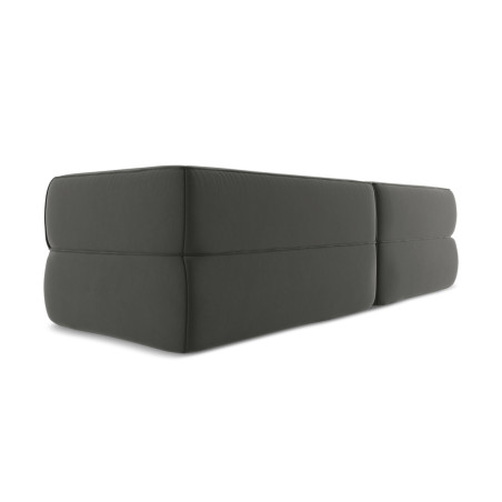 Sofa d'angle Liko Velours Steel