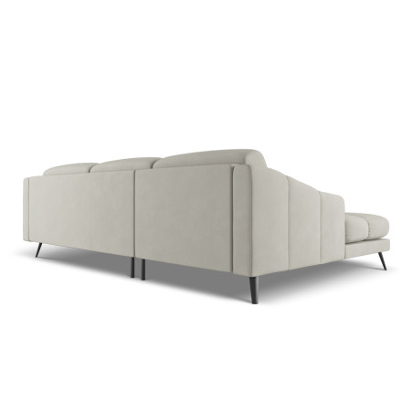 Sofa d'angle Nalu Chenille Beige