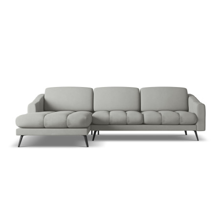 Sofa d'angle Nalu Chenille Taupe