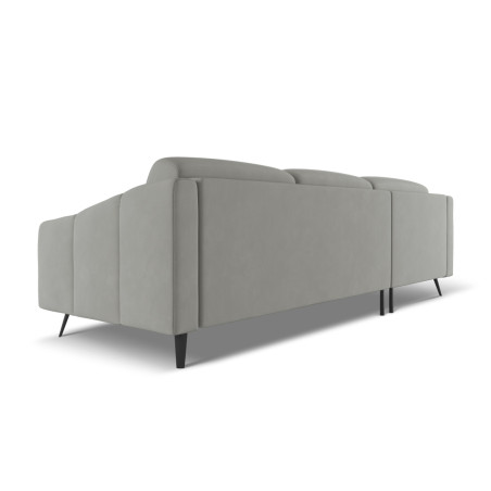 Sofa d'angle Nalu Chenille Taupe