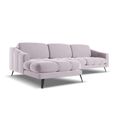 Sofa d'angle Nalu Velours Lavender