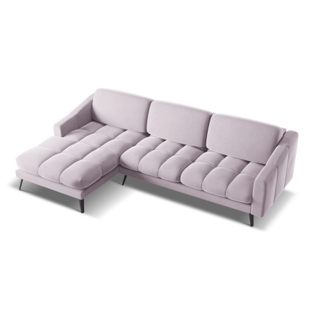 Sofa d'angle Nalu Velours Lavender