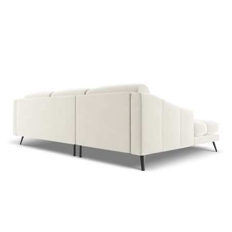 Sofa d'angle Nalu Velours Light beige