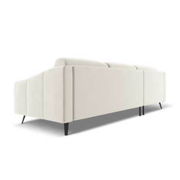 Sofa d'angle Nalu Velours Light beige