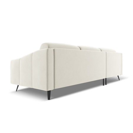 Sofa d'angle Nalu Velours Light beige