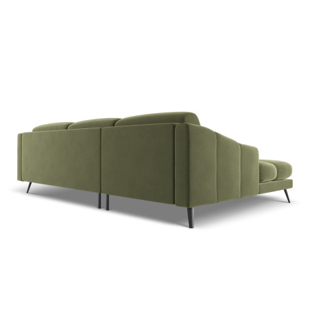 Sofa d'angle Nalu Velours Olive