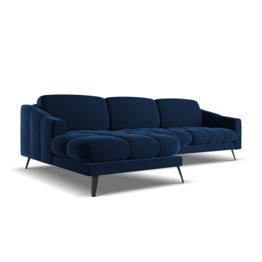 Sofa d'angle Nalu Velours Royal blue