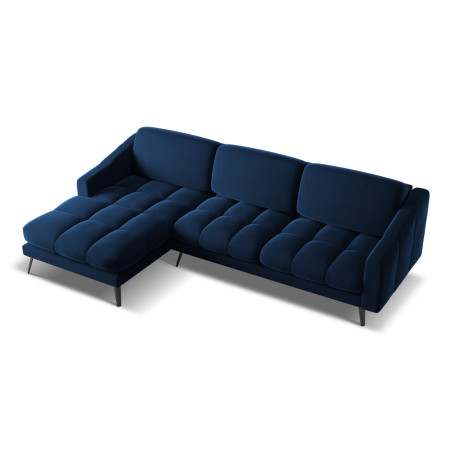 Sofa d'angle Nalu Velours Royal blue