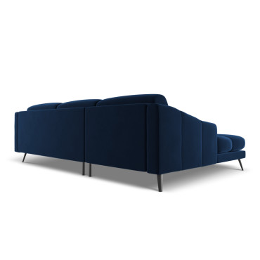 Sofa d'angle Nalu Velours Royal blue