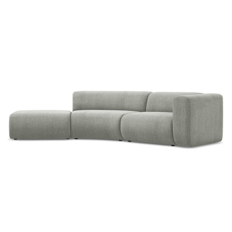 Sofa modulable ouvert 4 places Ekahi Chenille Taupe