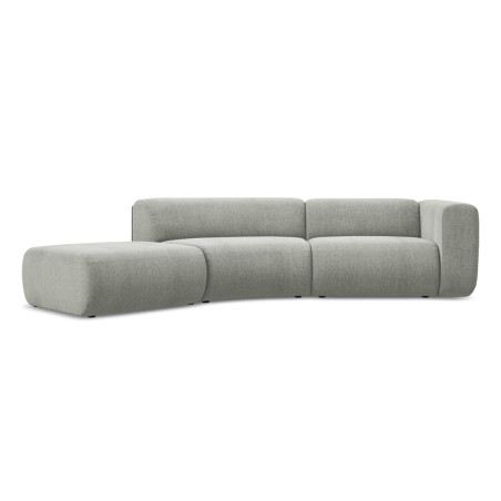 Sofa modulable ouvert 4 places Ekahi Chenille Taupe