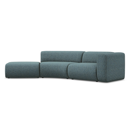 Sofa modulable ouvert 4 places Ekahi Tissu Jeans