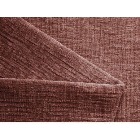 Sofa modulable ouvert Ailani Chenille Muted pink