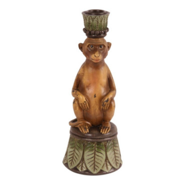 Bougeoir Singe 24 cm