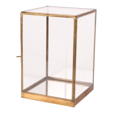 Vitrine cuivre 40 cm