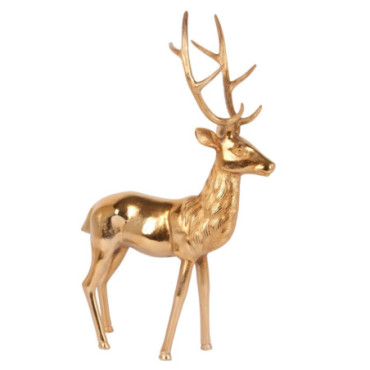 Figurine Cerf aluminium 67 cm