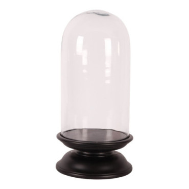 Cloche déco bois 52 cm