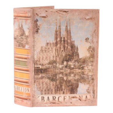 Livre Décoratif Boite 27 cm Gris