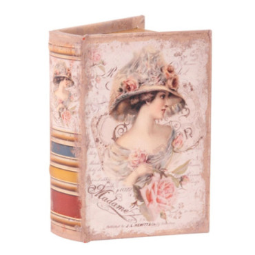 Livre Décoratif Boite 15 cm Dame