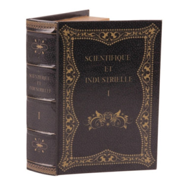 Livre Décoratif Boite 23 cm Scientifique Et Industrie