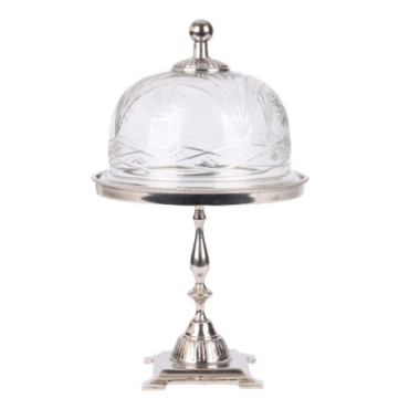 Assistette Cloche Ø17 cm Argent