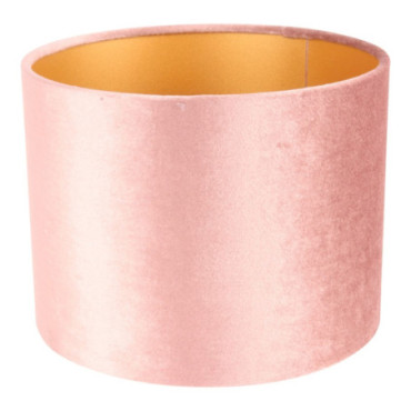 Abat-jour Cylindrique 20 cm Rose