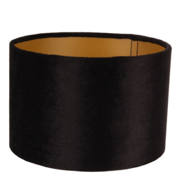 Abat-jour Cylindrique 20 cm Noir