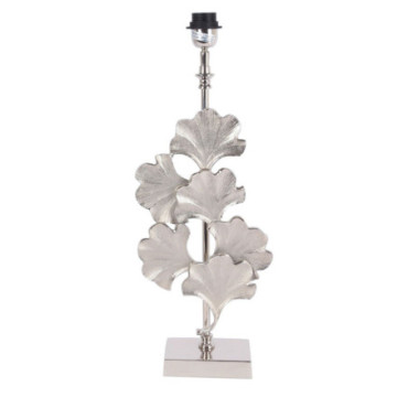 Pied de Lampe 51 cm Argent