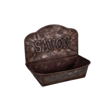 Porte savon zinc