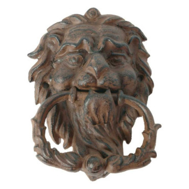 Heurtoir lion antique