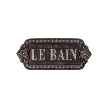 Plaque décorative Le bain