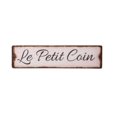 Plaque Petit coin