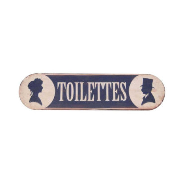 Plaque TOILETTES