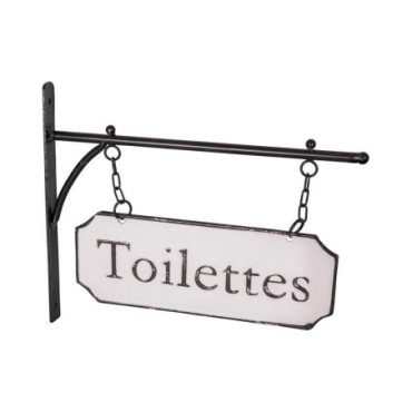 Potence Toilettes émaillée