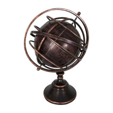 Globe terrestre cuir