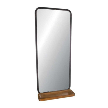 Miroir avec étagère