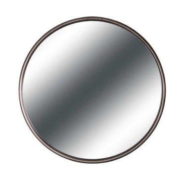 Miroir diam70 couleur acier