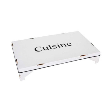 Dessous de plat blanc Cuisine 30x18x5