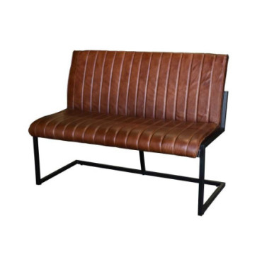 Banquette bistro cuir L: 120cm