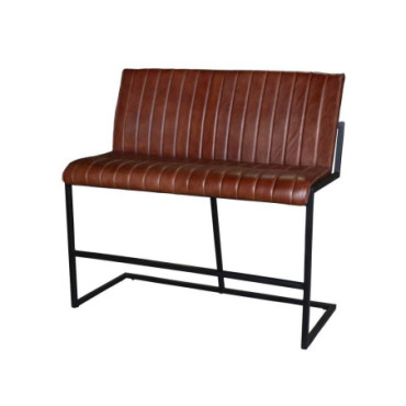 Banquette haute cuir 120 cm