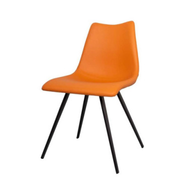 Chaise couleur Orange