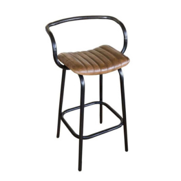 Fauteuil de bar en cuir