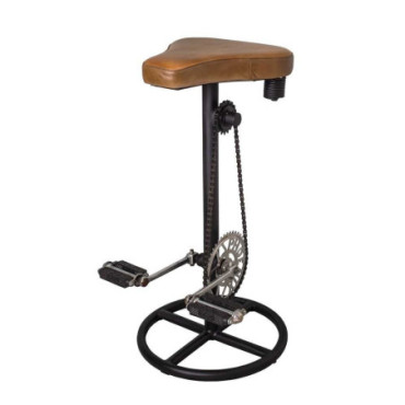 Tabouret cycliste assise forme selle