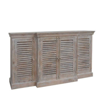 Enfilade 4 portes persiennes L182 X H98 X P41.5