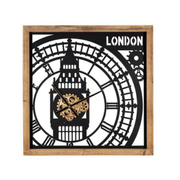 Pendule London avec mécanisme 60 x 60 cm