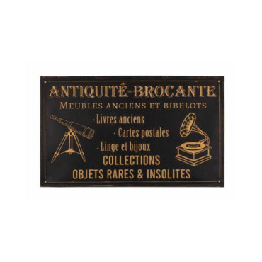 Grande plaque Antiquité 123 x 74 cm